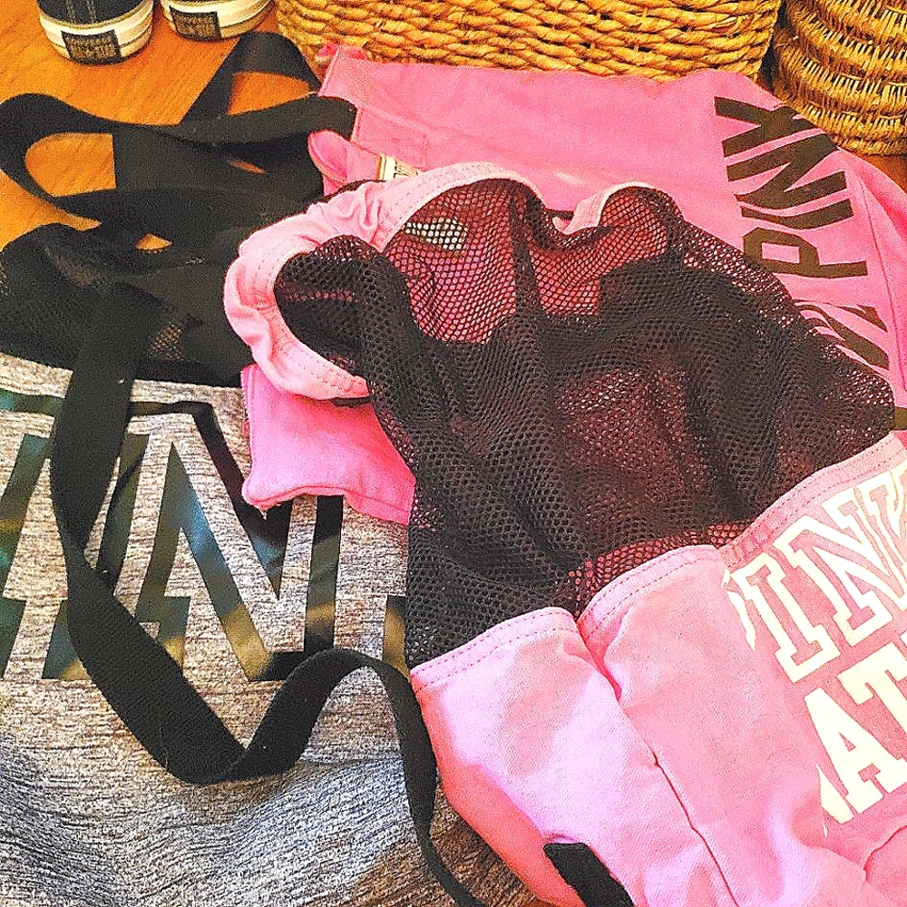 SOLD...PINK 4 bags for $6